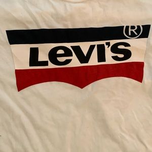 Women’s XL Levi’s White T-Shirt